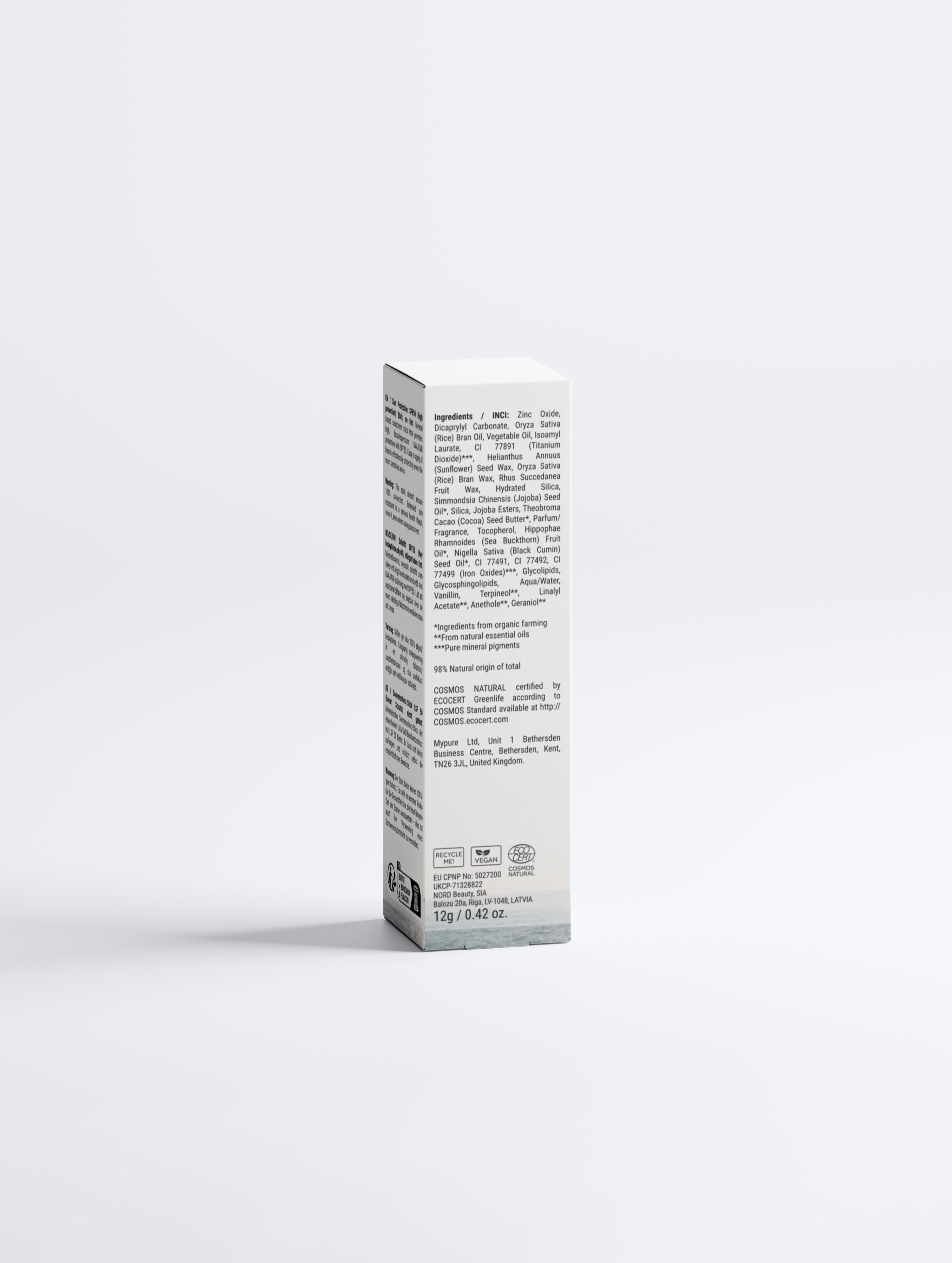 SPF 50 Sunscreen Stick – No Tint | éthics