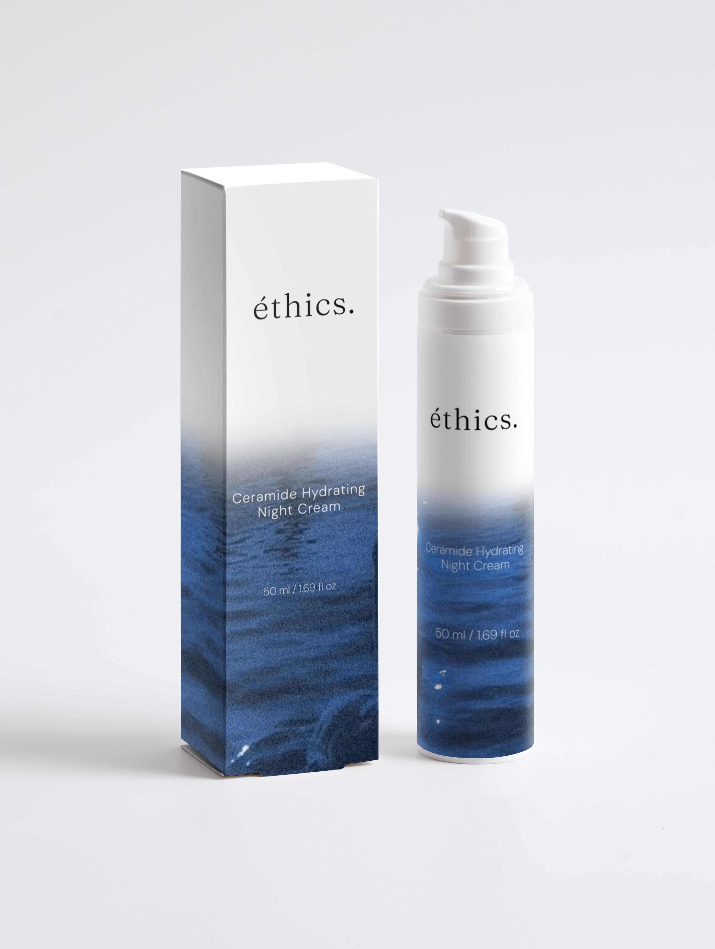Ceramide Night Cream – Repair & Hydration | éthics.